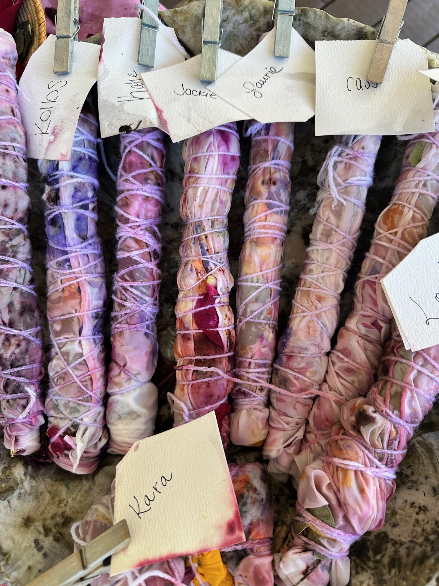 Handmade Holiday Gift Workshop - Brooms, Smudge Bundles, Botanical Dyeing : December 13th - Image 3